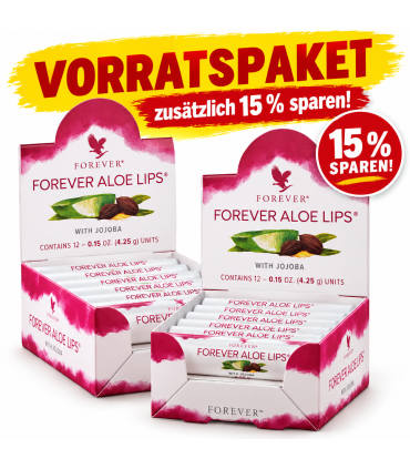 Forever Aloe Lips Vorratspack 30%